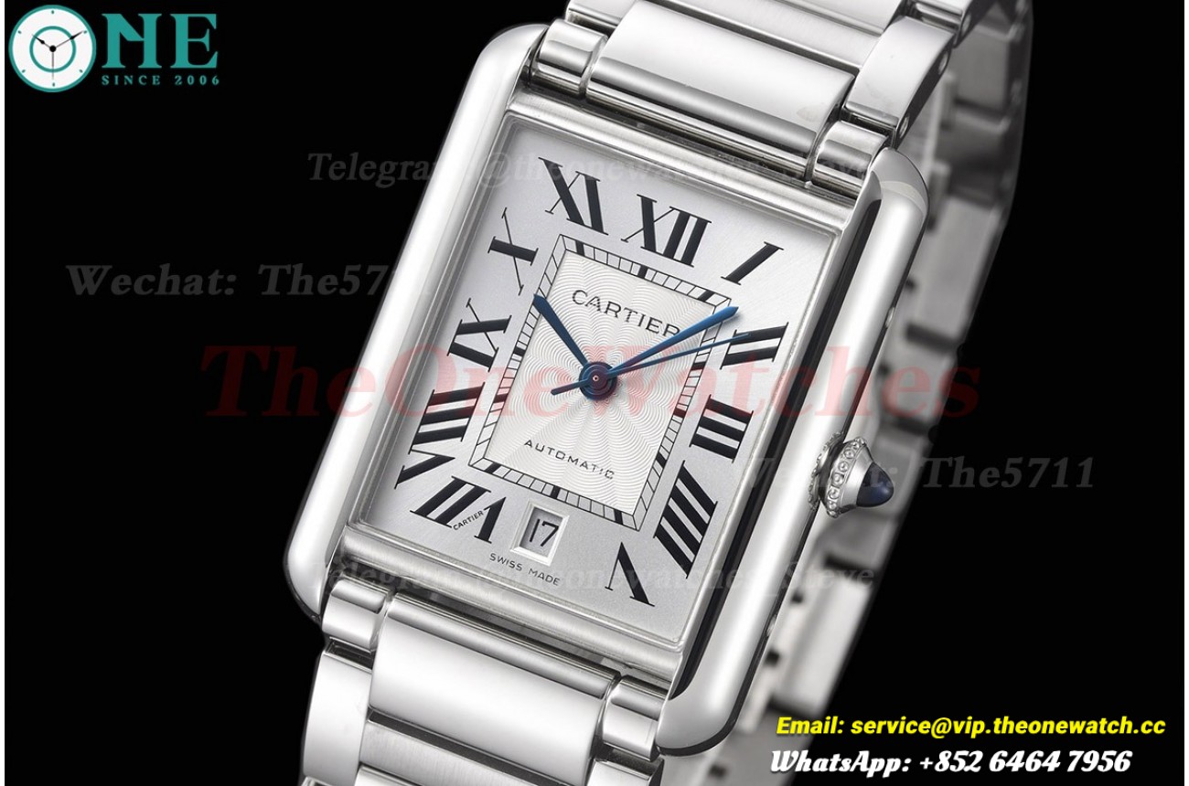 Tank Must 41mm SS/SS Silver Dial AF MY9015