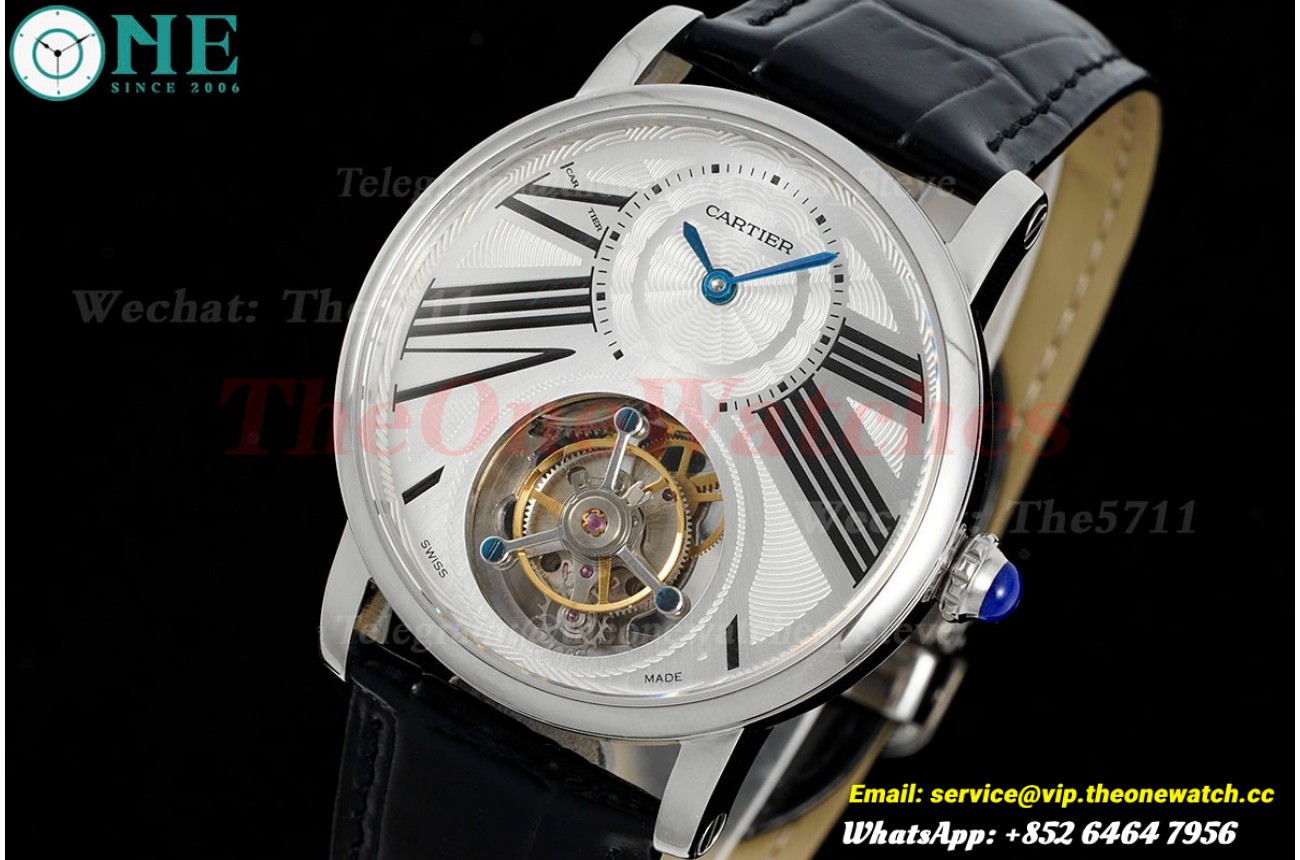 Rotonde De Cartier 40mm SS/LE Silver Dial RMSF Tourb