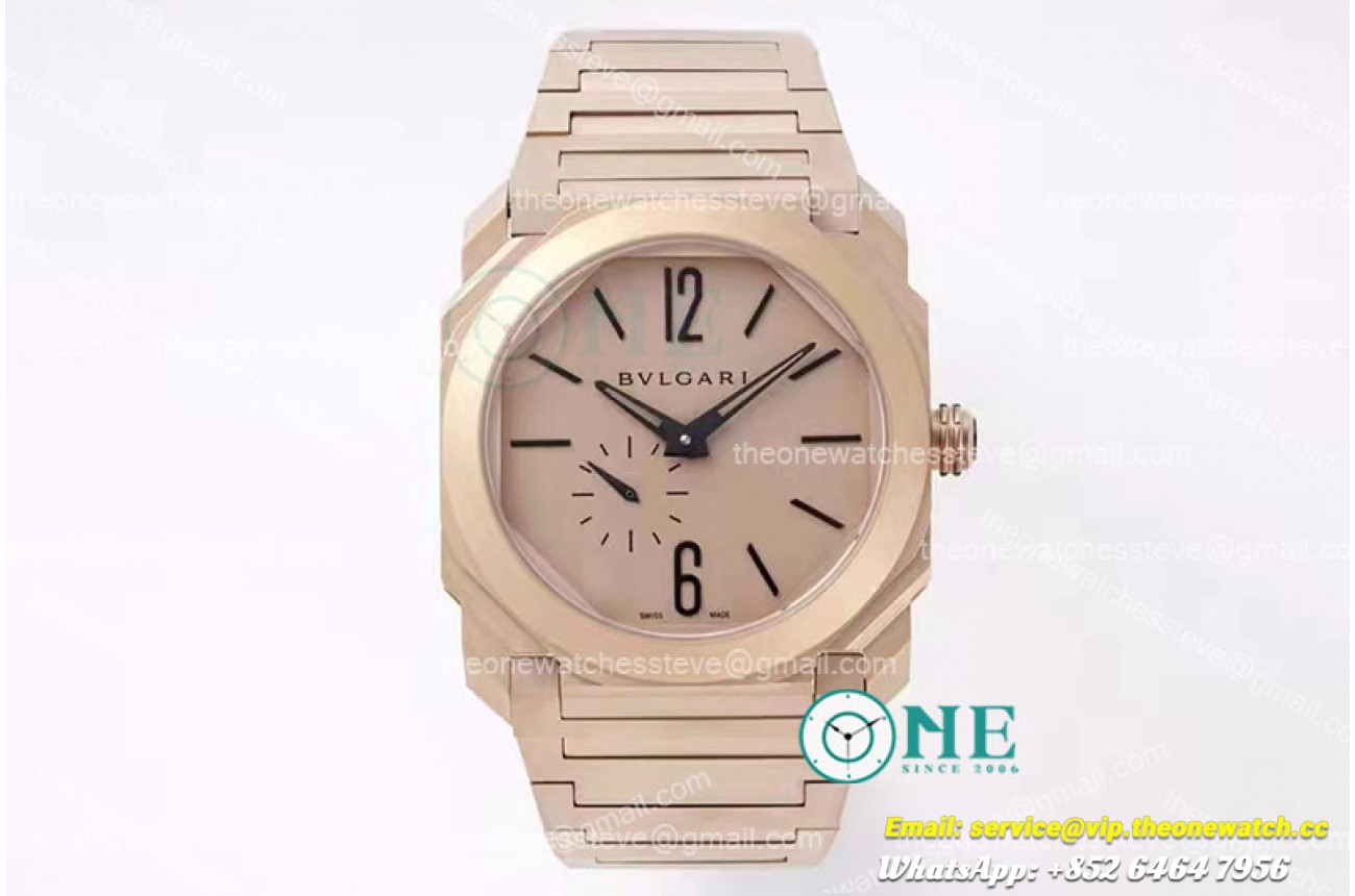 Bvlgari - Octo Finissimo RG/RG Rose Gold BVF Asia BVL138
