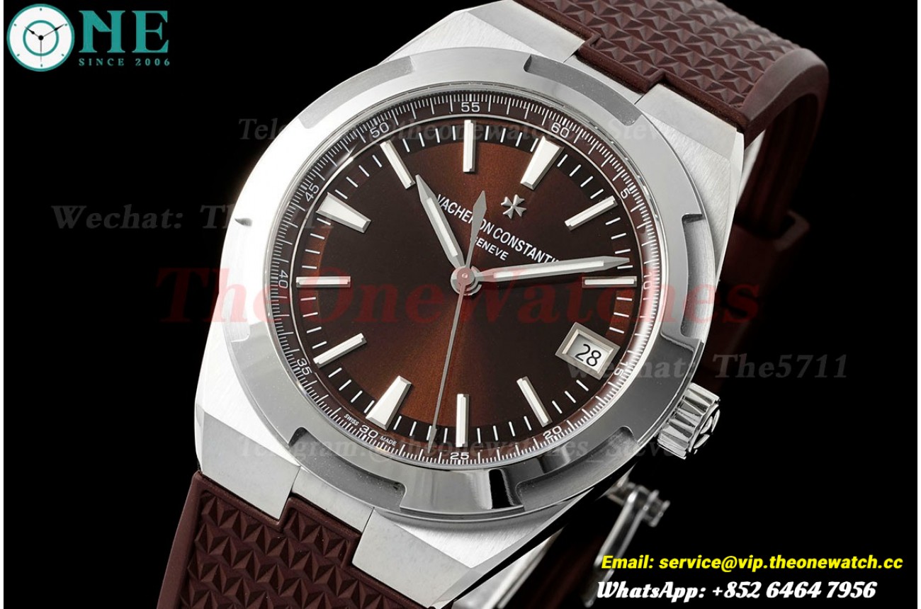 Overseas 4500V 41mm SS/RU Brown Dial MKS A5100
