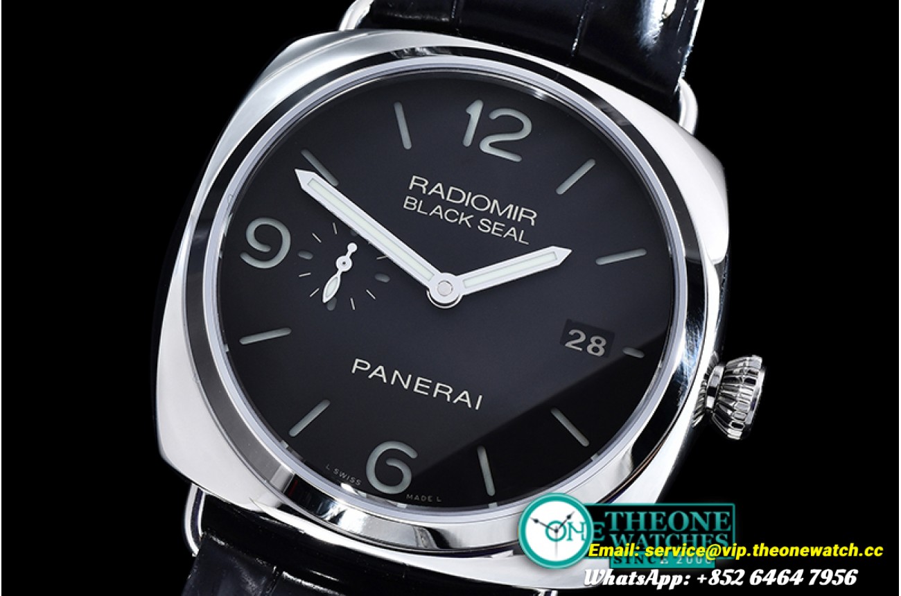 Panerai - PAM388 Radiomir Black Seal 3D SS/LE Blk VSF V2 P9000