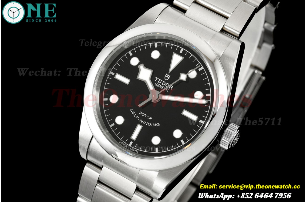 Black Bay 36mm Oys SS/SS Black/Dot Dial KRF A2824