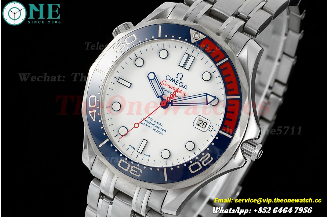 Seamaster Commander 007 SS/SS White Dial OMF A2507
