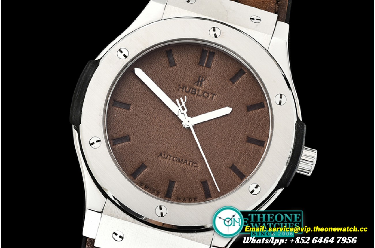 Hublot - Classic Fusion Berluti Scritto SS/LE Brown V2 A2892