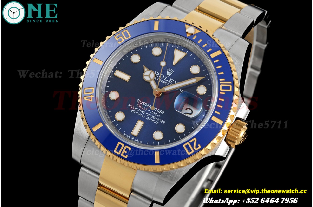 Submariner 126613LB 41mm SS/YG Blue Dial RCF VR3235
