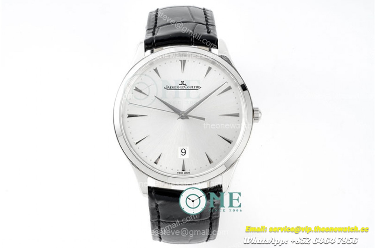 Jaeger Lecoultre - Master Ultra Thin Date V2 Q1288420 SS/LE White ZF Cal.899