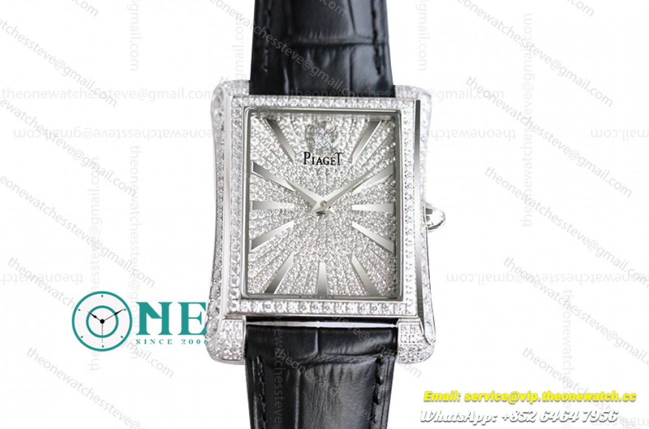 Piaget - BLACK-TIEG0A33075 Full Diamonds SS/LE TWF MIYOTA 9015 Mod