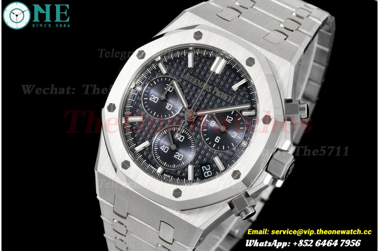 Royal Oak Chrono 26240 41mm SS/SS Blue Dial DDSF DD4401 Super Clone