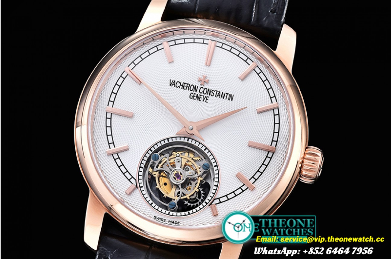 Vacheron Constantin - Traditionnelle Tourbillon RG/LE White - Asia HW Tourbillon