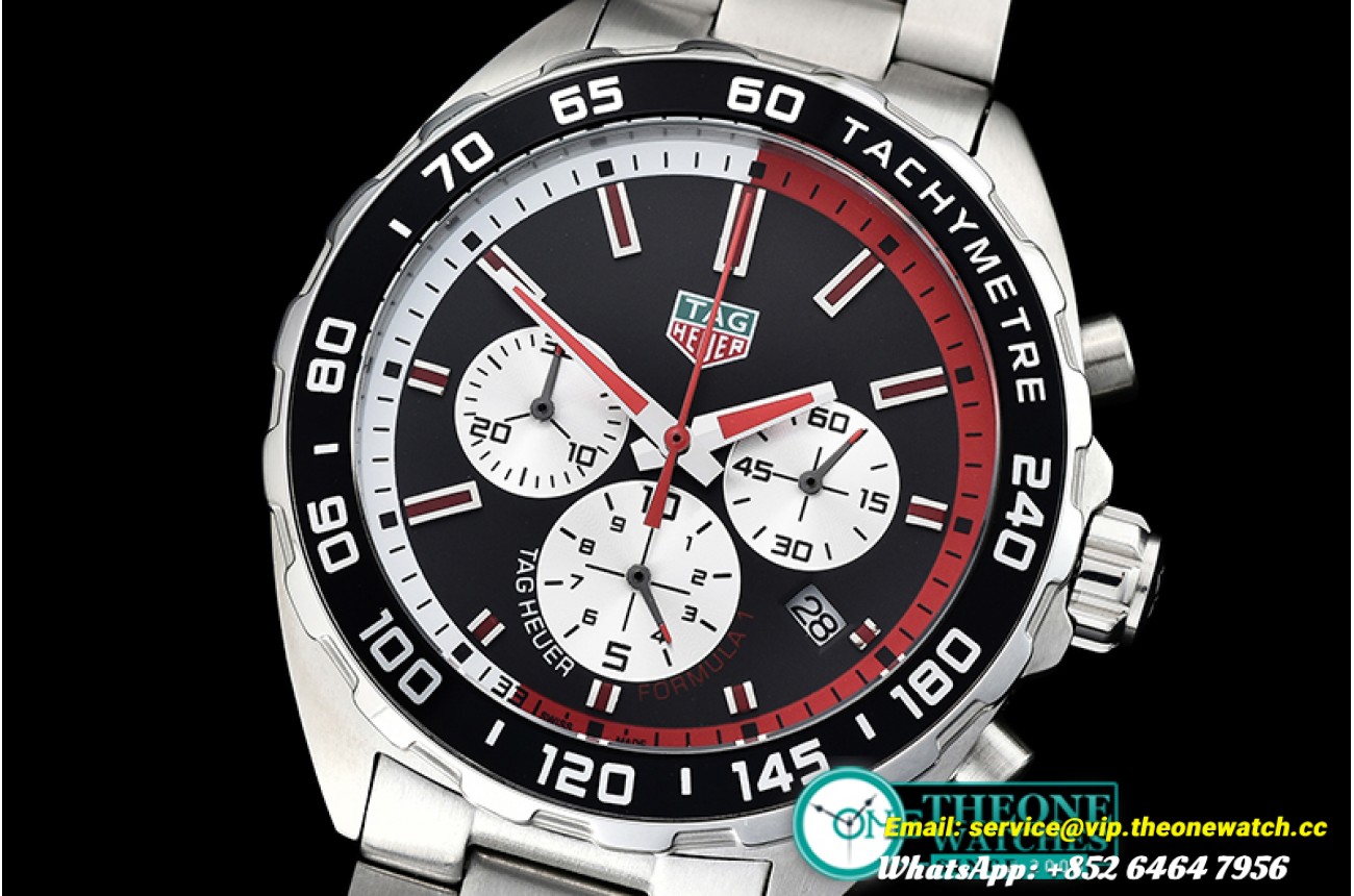 Tag Heuer - Tag F1 Red Bull Racing SS/SS Black/Red VK Qtz