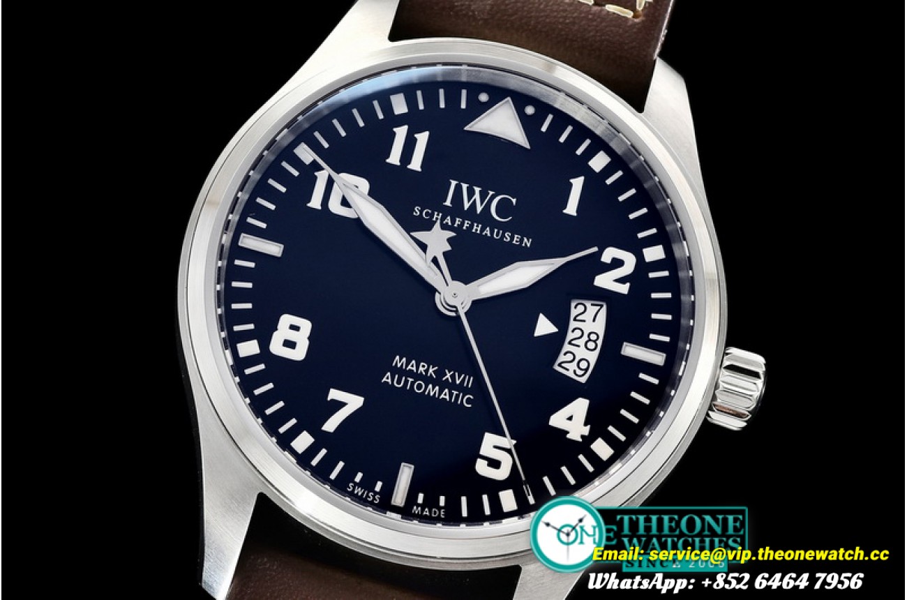 IWC - Mark XVII Le Petit Prince SS/LE Blue MKF MY9015 Mod