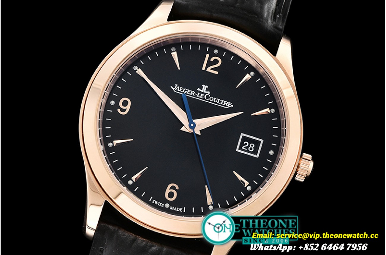 Jaeger LeCoultre - Master Control Date 1548420 RG/LE Black ZF Asia 23J Mod