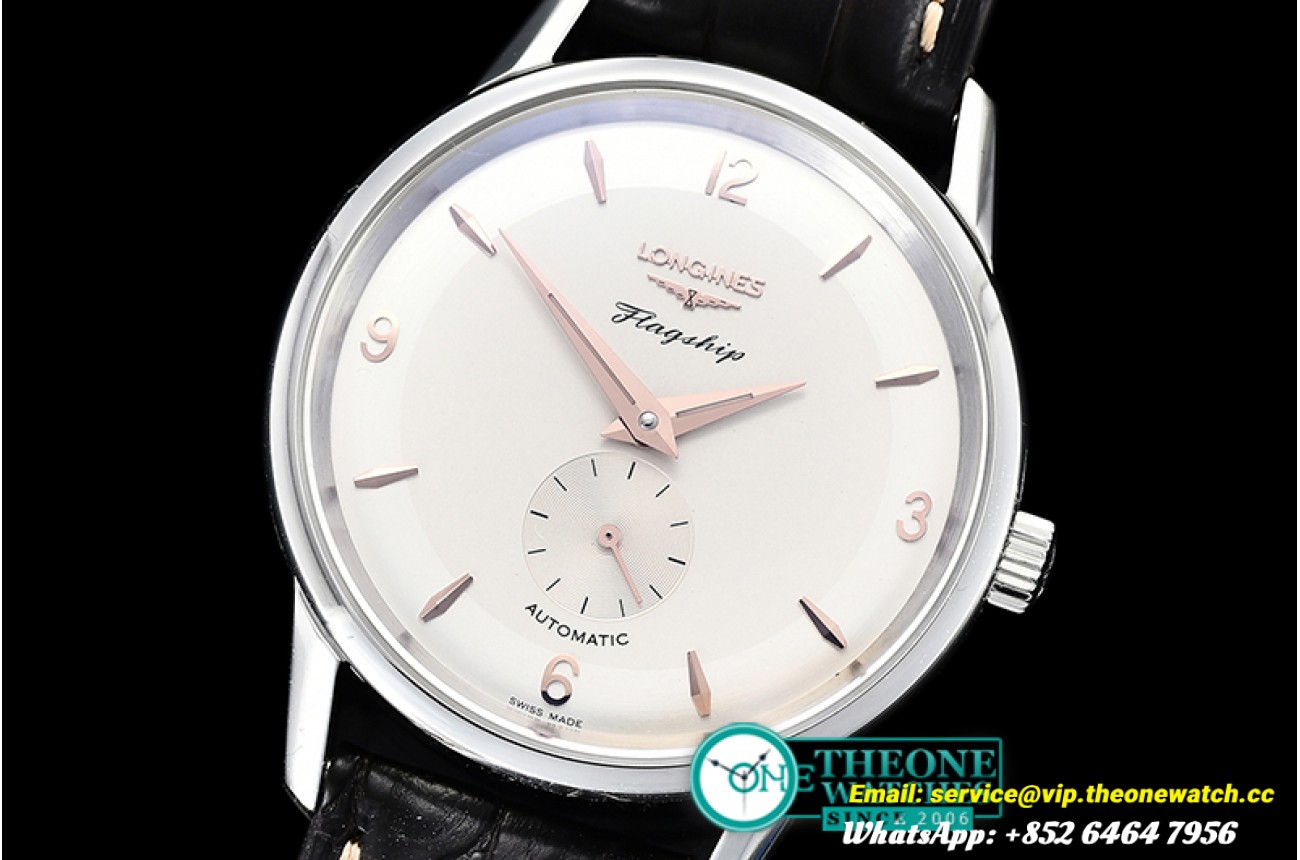 Longines - Longines Flagship Heritage 60th Annv SS/LE Wht WF MY9015