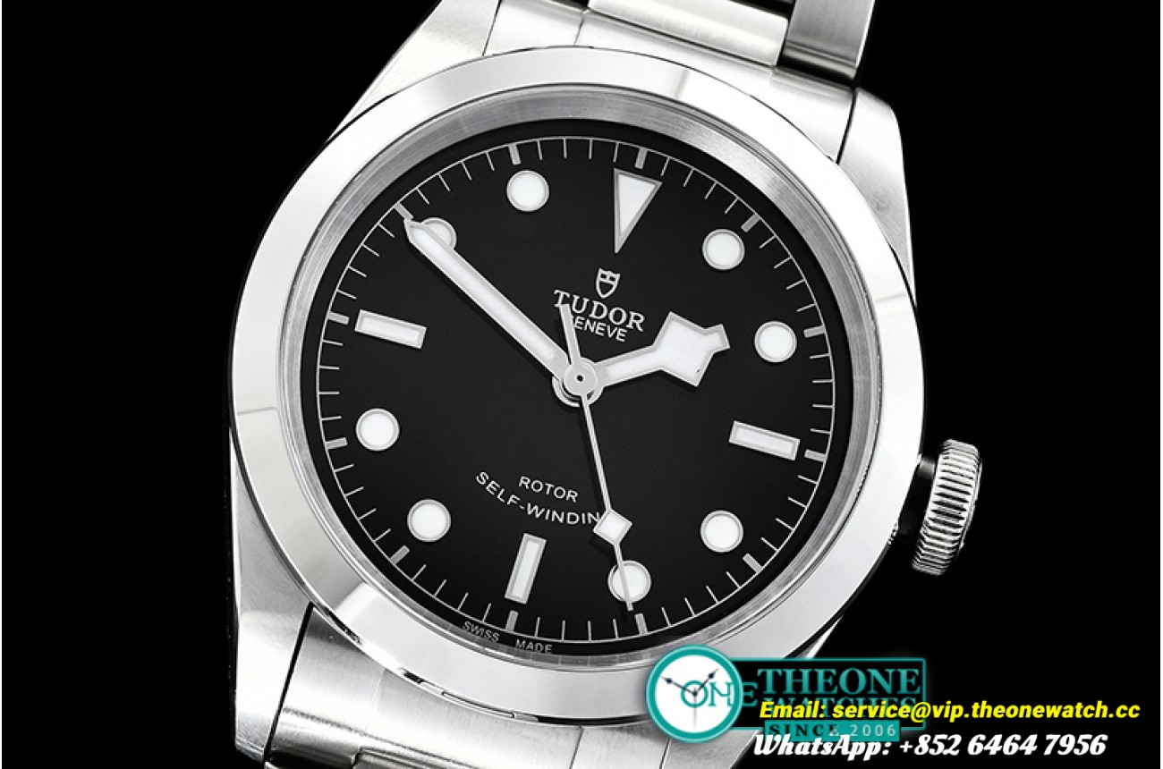 Tudor - Heritage Black Bay 41 SS/SS Black LF Asia 2824