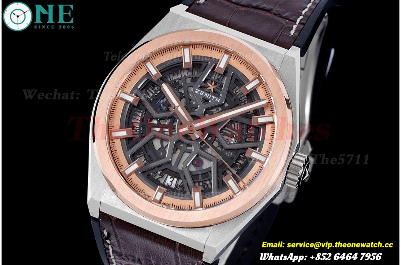 Defy Classic Skeleton Dial SS/LE LF V2 A2892