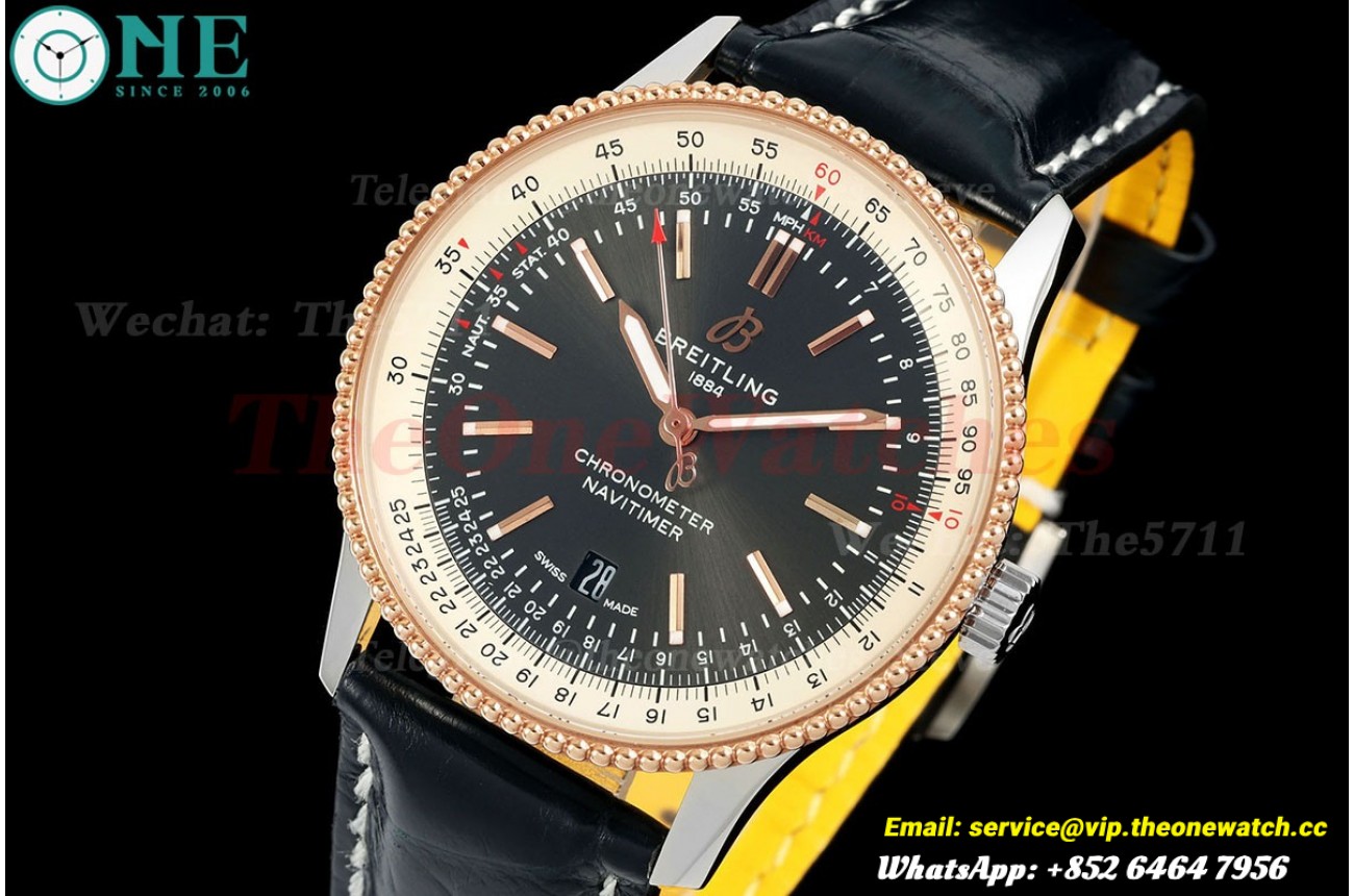 Navitimer 1 41mm RG/LE Grey Dial TF A2824