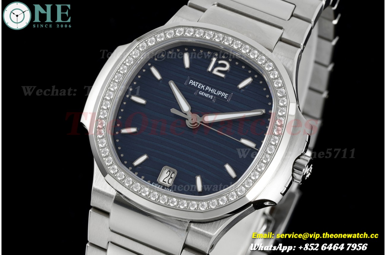 Nautilus 7118 Dia 35mm SS/SS Blue Dial DDF DD324 Super Clone