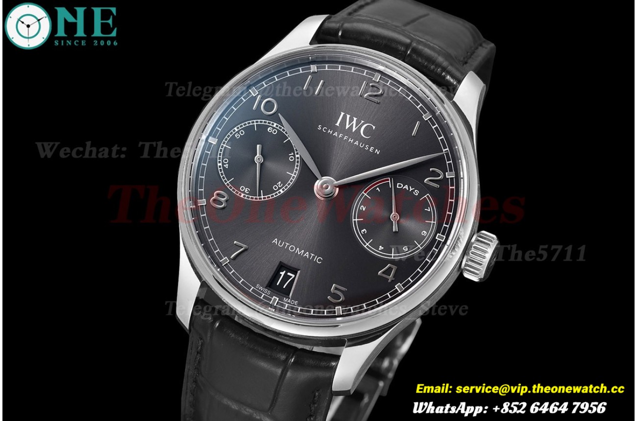 Portugieser 7 Days 42mm SS/LE Grey Dial ZF V5 A52010