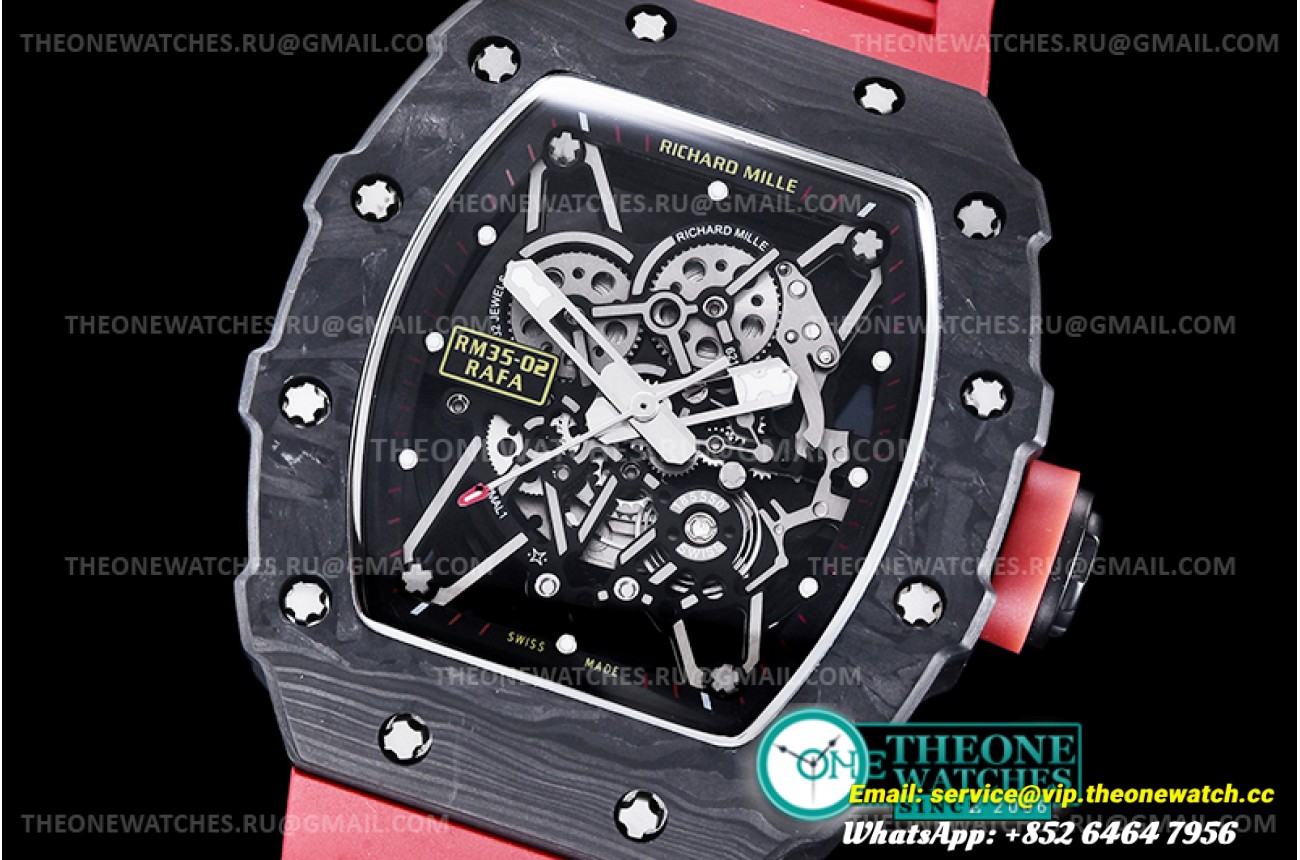 Richard Mille  - RM035-02 Rafael Nadal FC/RU Red KVF V2 MY8215 Mod
