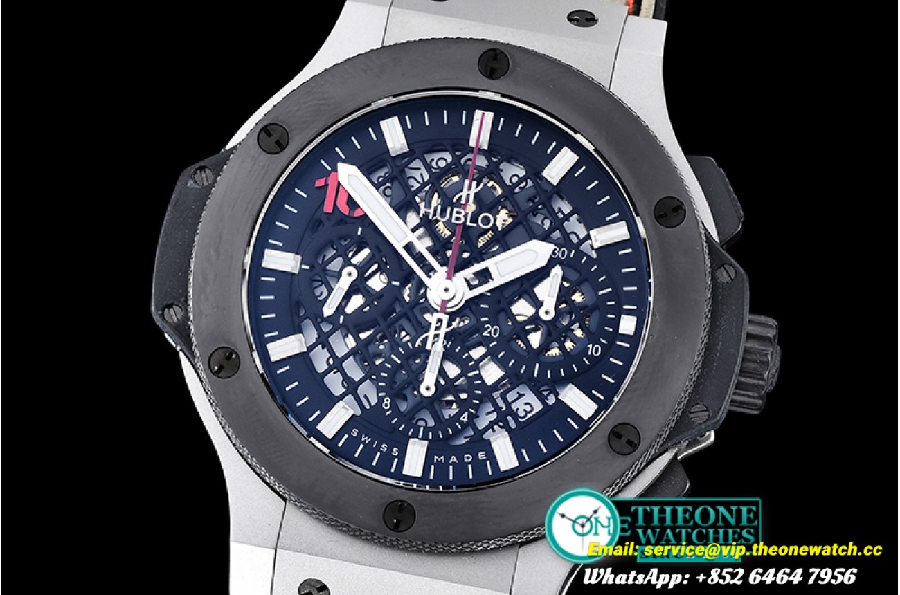 Hublot - Red Dot Bang 10th Anniv SS/CER/LE A-7750