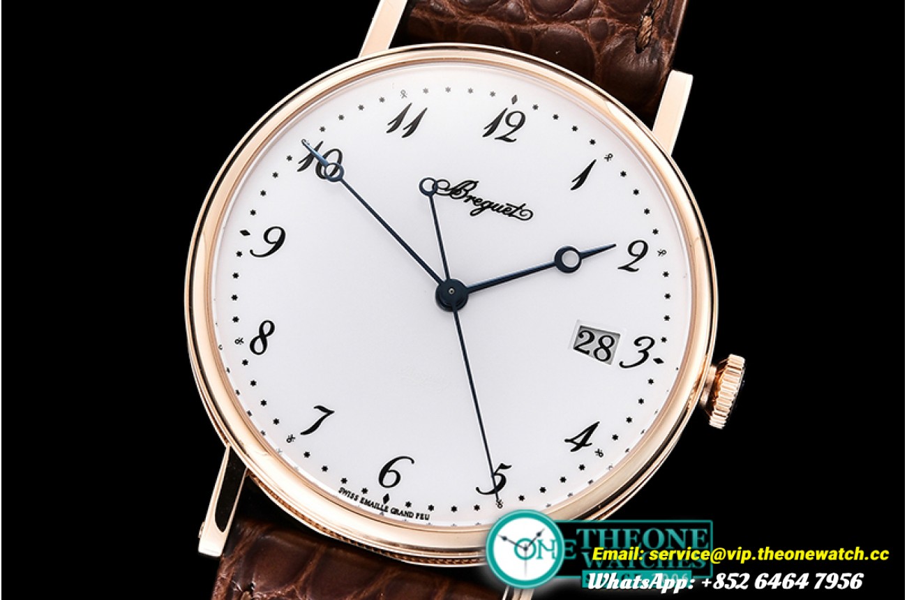 Breguet - Classique Ref.5177 RG/LE White/Num MKF V2 MY9015 Mod