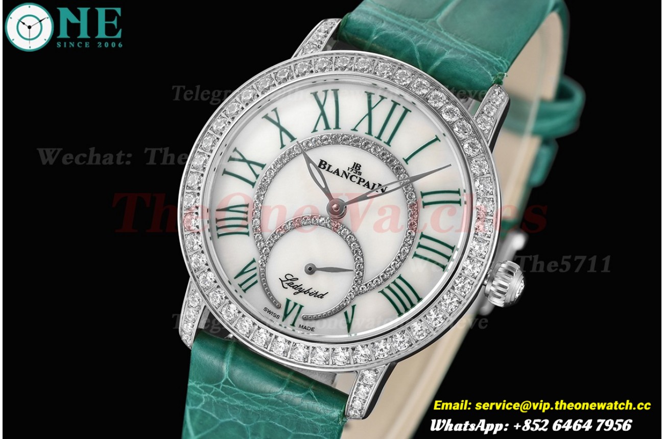 Ladybird Colors 35mm Dia Green SS/LE Mop Dial BLSF A23J