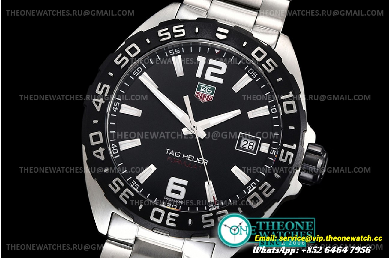 Tag Heuer - Tag Heuer Formula 1 SS/SS Black XTF Swiss Qtz