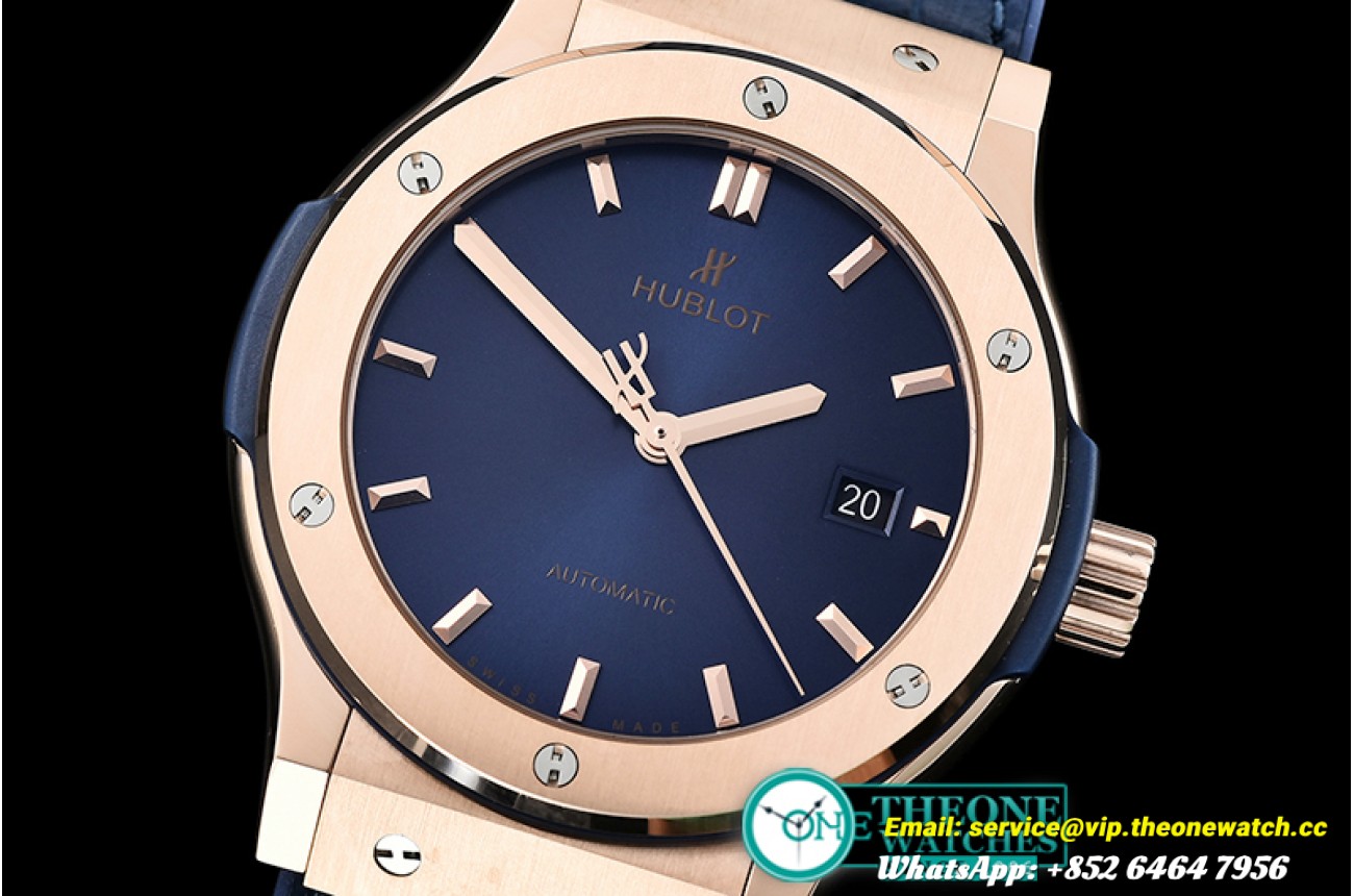 Hublot - Classic Fusion 42mm RG/LE Blue JJF Asia 2892