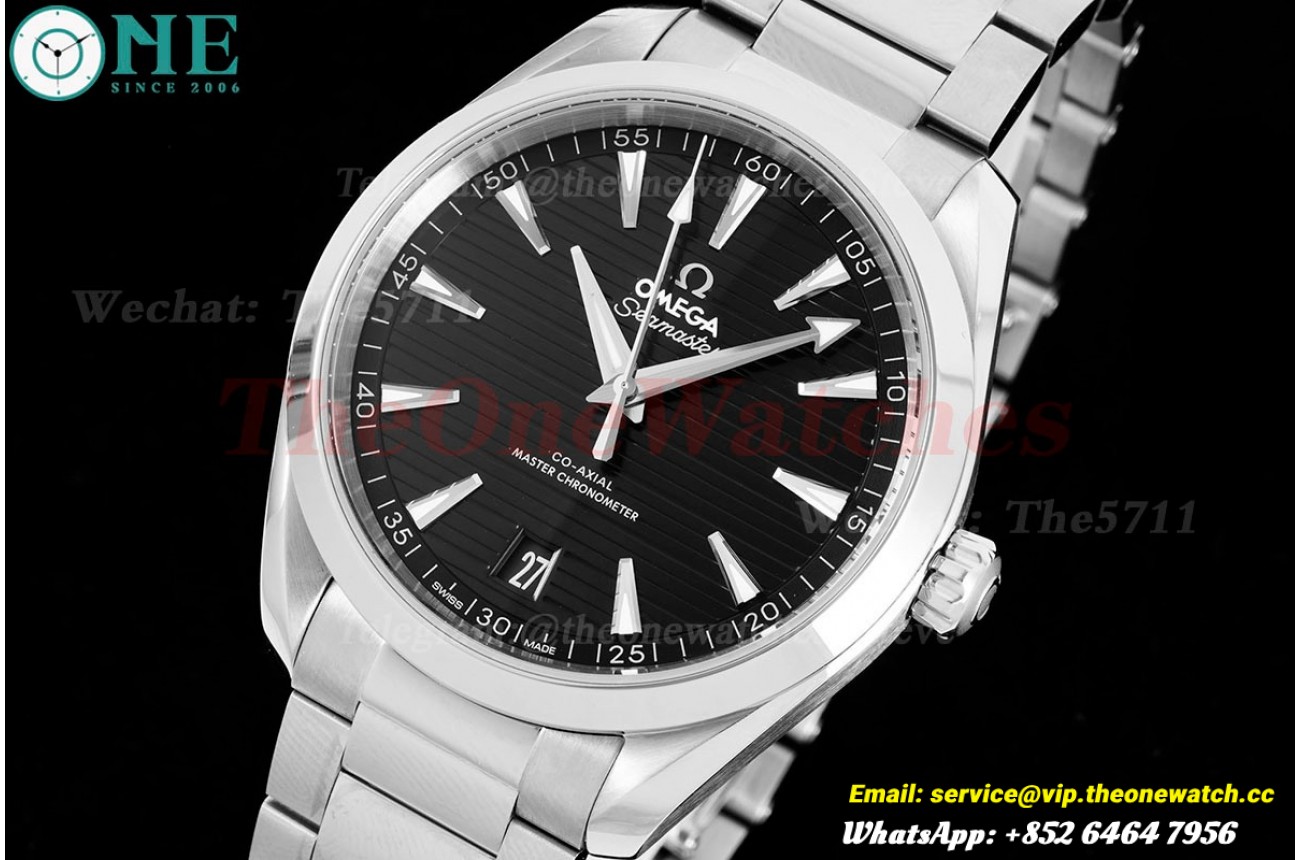 Aqua Terra 150m 41mm Master SS/SS Black VSF A8900