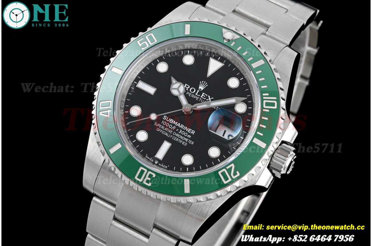 Submariner 126610LV Starbucks 41mm SS/SS Black Dial RCF VR3235