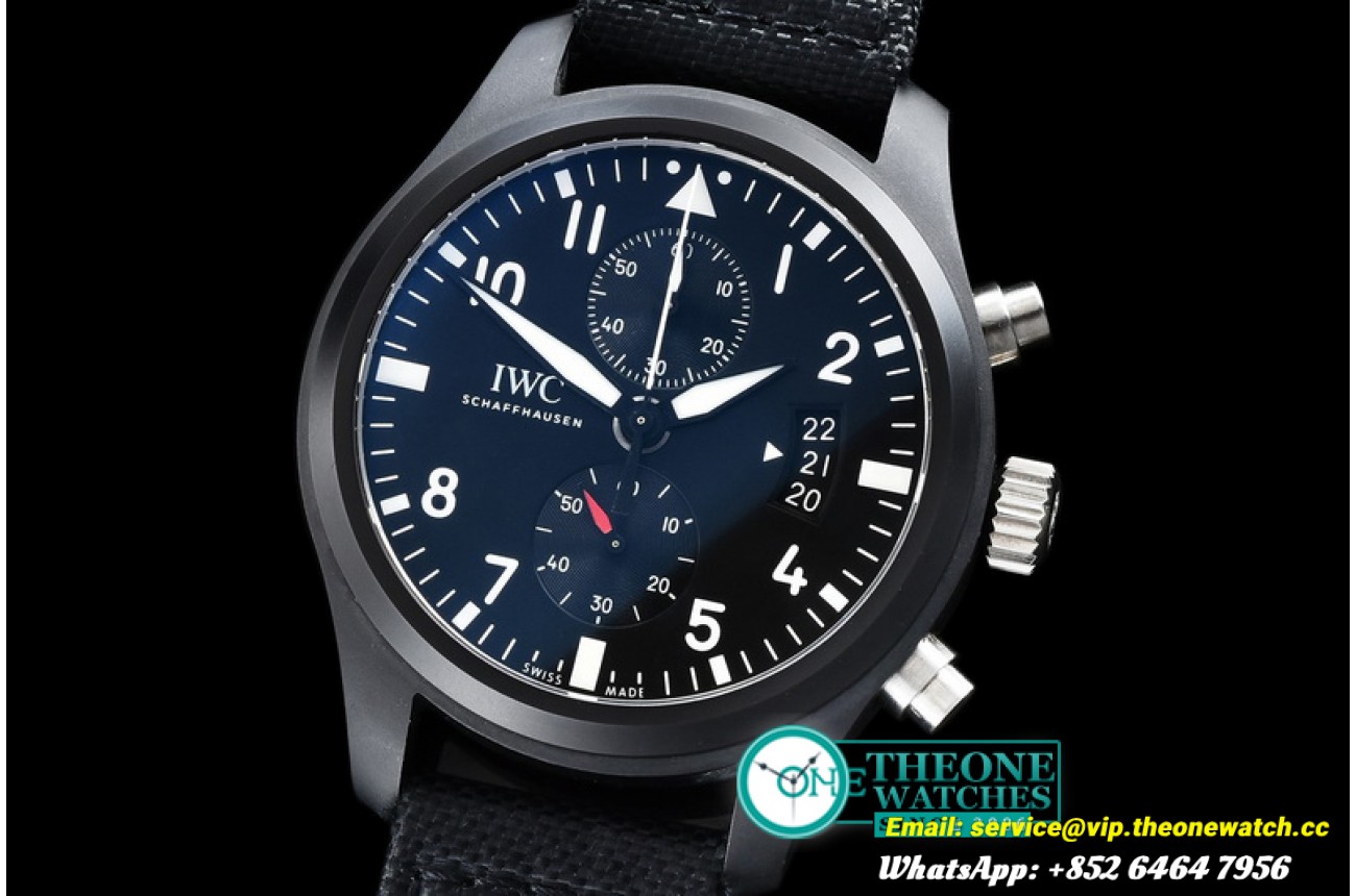 IWC - Top Gun CER/NY Black BP Asia 7750