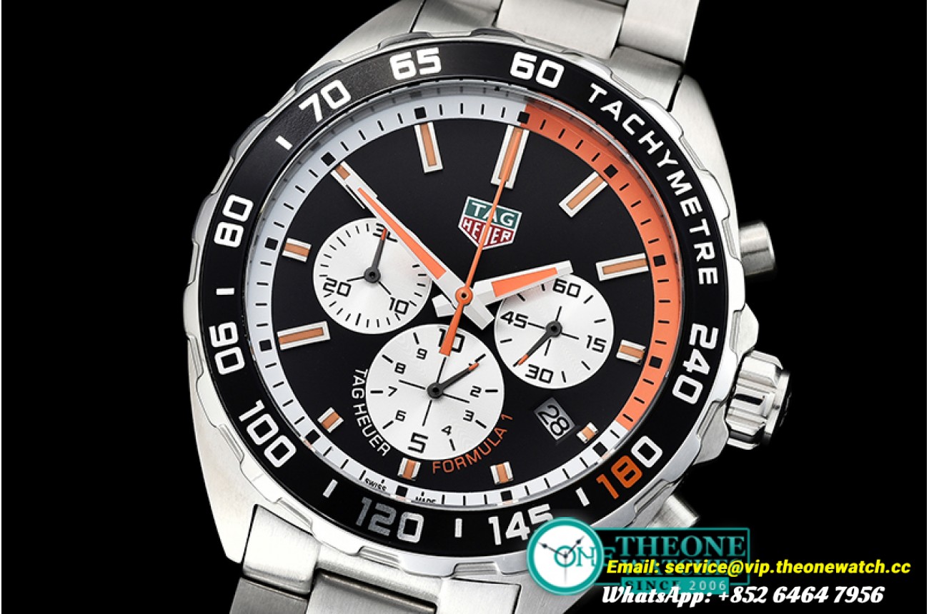 Tag Heuer  - Tag F1 Red Bull Racing SS/SS Black/Orange VK Qtz