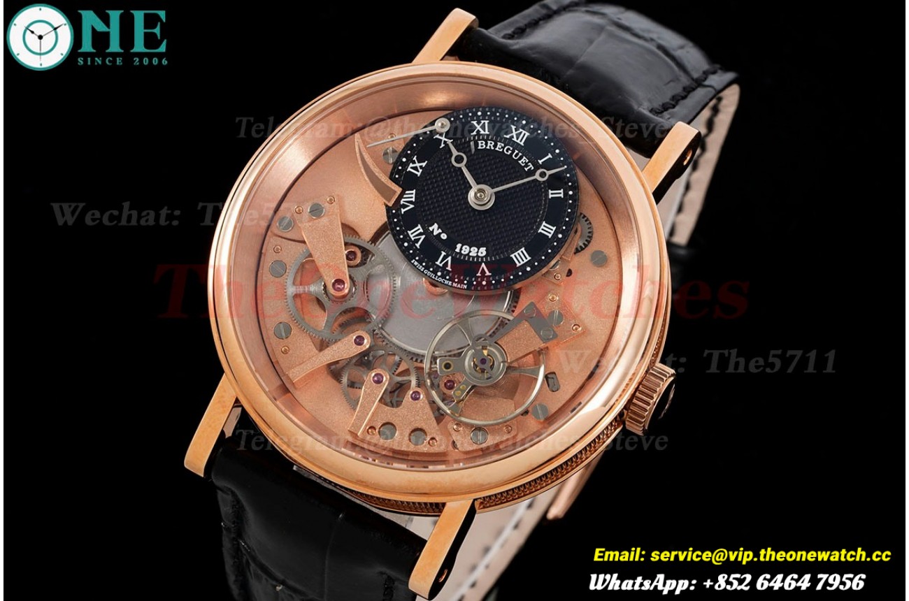 Tradition 7057BR/R9/9W6 40mm RG/LE Gold/Black SF A507