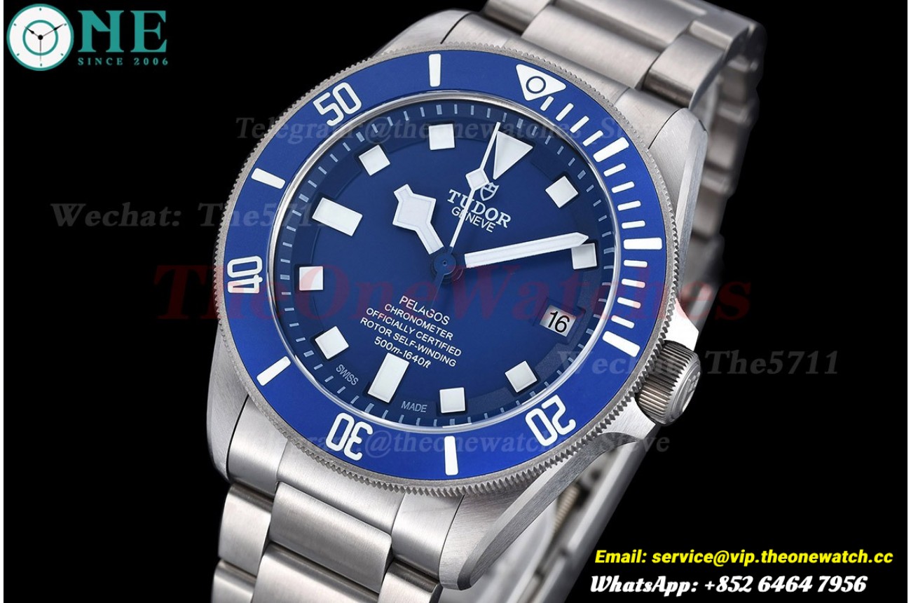 Tudor Pelagos Titanium 42MM TI/TI Blue XF V5 A2824