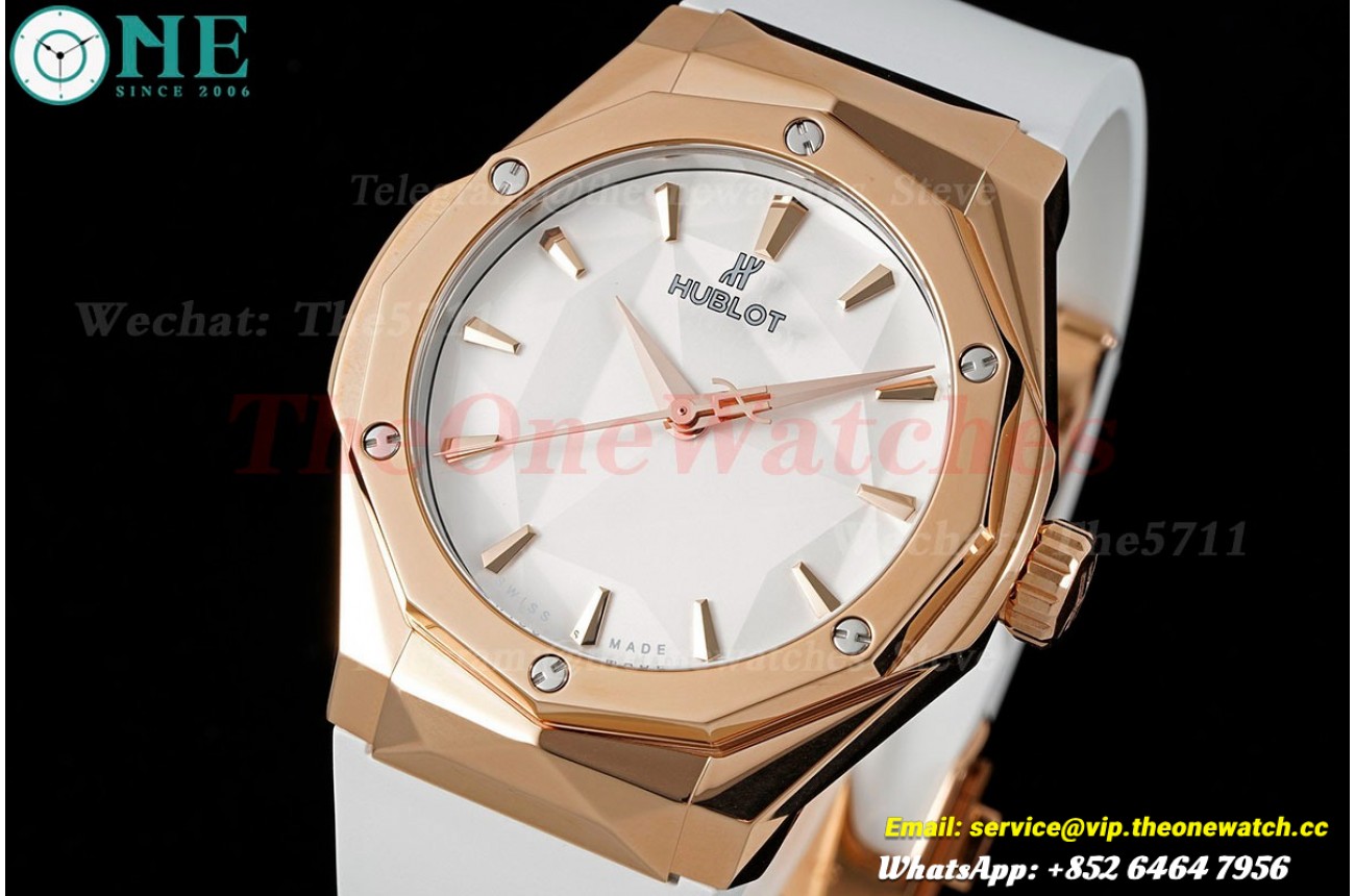 Classic Fusion 40mm RG/RU White/Stk APSF A2892