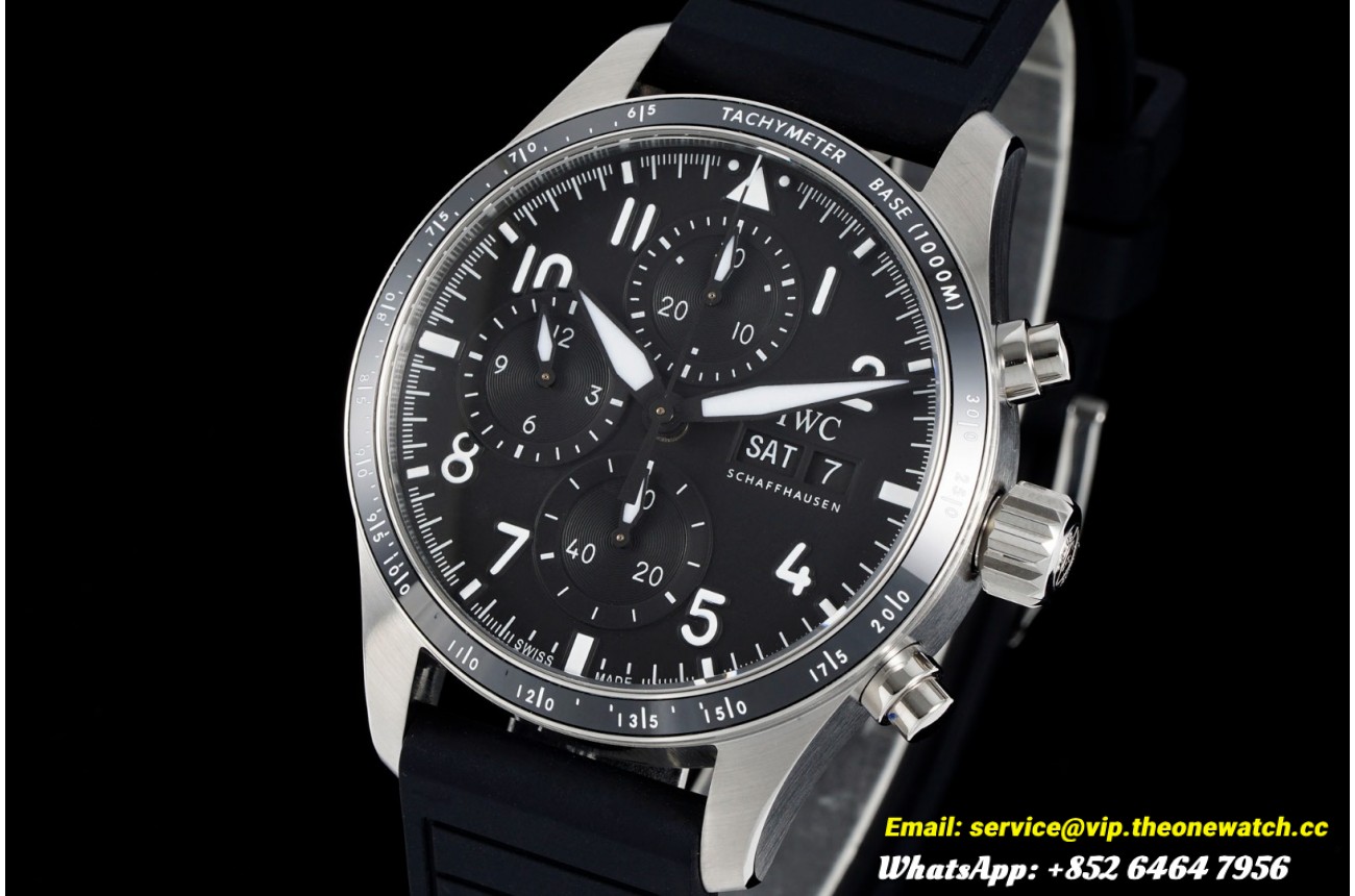 Pilot Chrono 41mm 2023 TI/RU Black/Num BLSF A7750 Mod