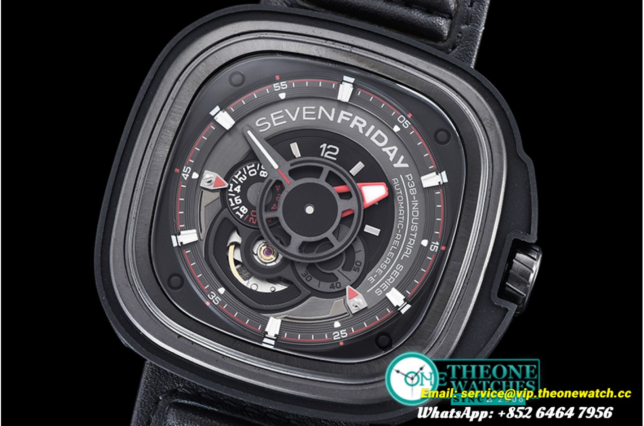 SevenFriday - SevenFriday Racer P3B/01 DLC/LE Black V6F Jap Miyota