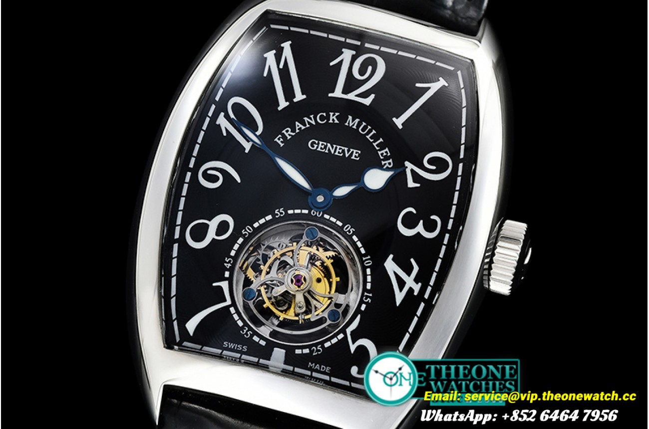 Franck Muller - Aeternitas Tourbillon SS/LE Blk/Small Flying Tourbillon