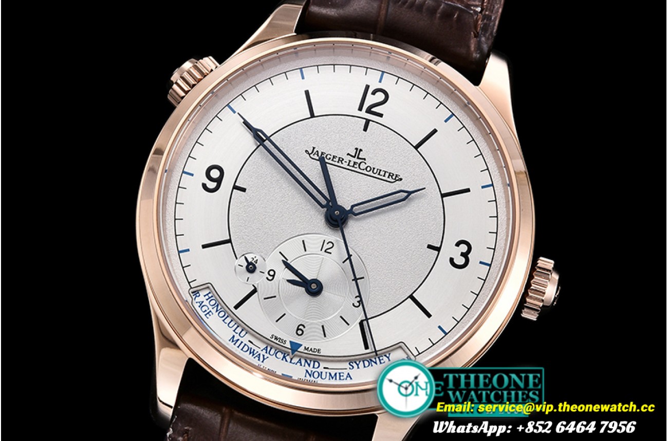 Jaeger LeCoultre - Master Control Geographic Sector RG/LE Wht MY9015 Mod