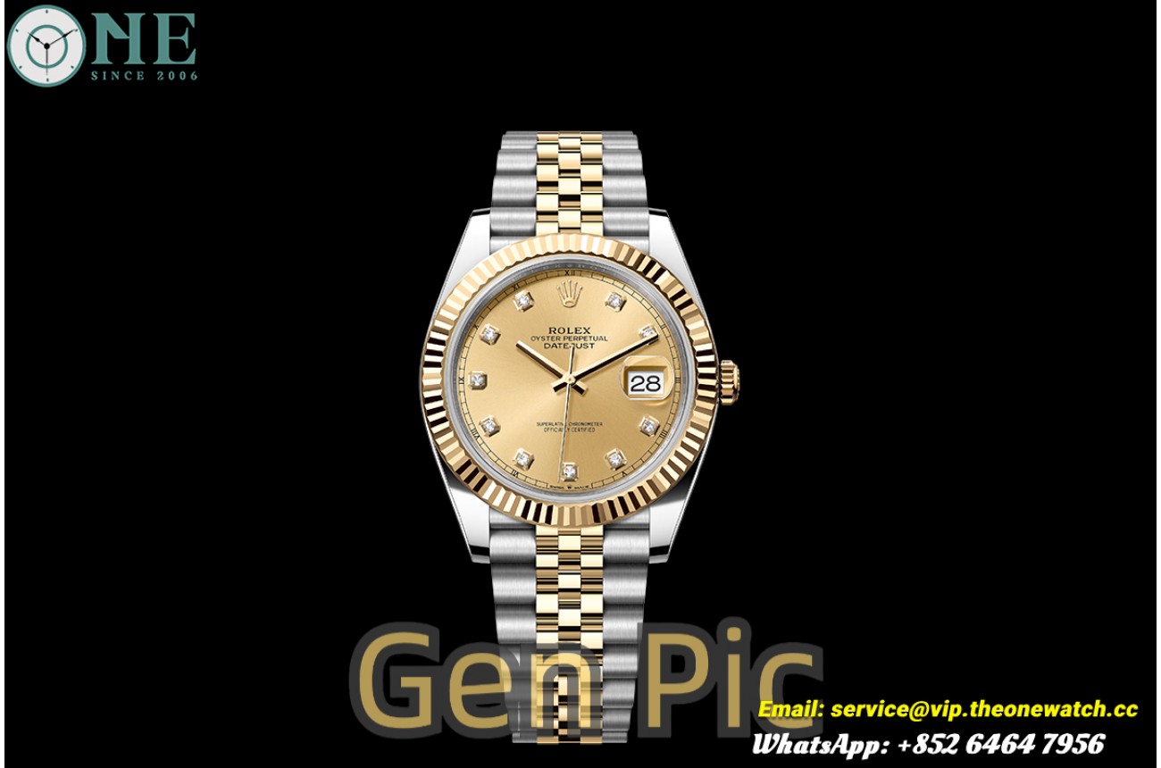 Datejust 126333 41mm Jub SS/YG Gold/Dia VSF V2 DD3235(Weighted Approx.147g)