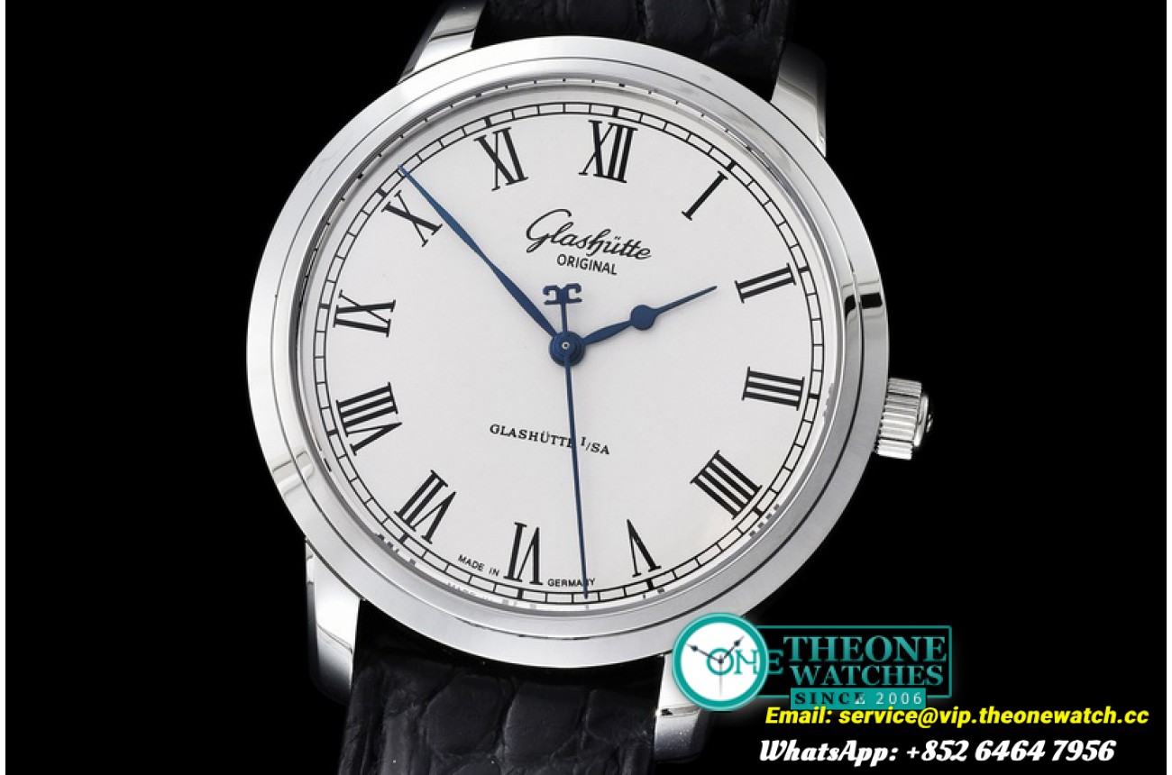 Glashutte - Senator Original SS/LE White Asia 2824 Mod