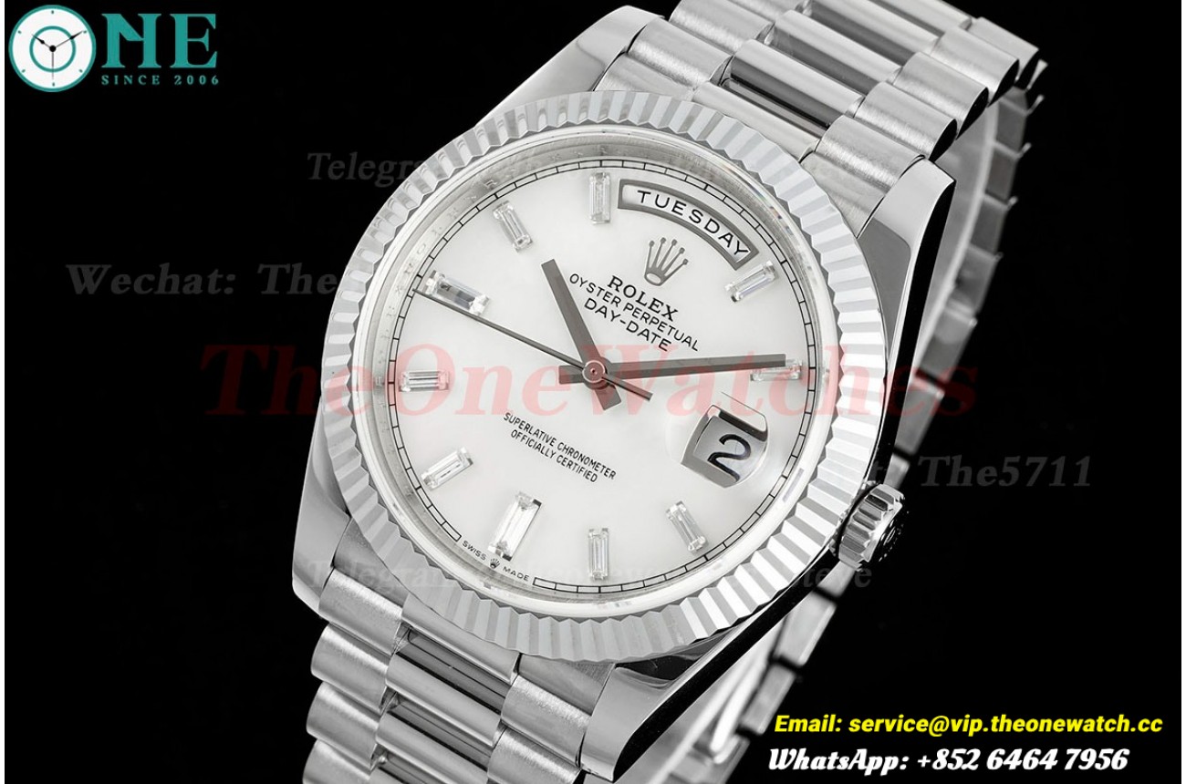 DayDate 228239 40mm SS/SS Mop/Dia JDF V4 VR3255 (Gain Weight)