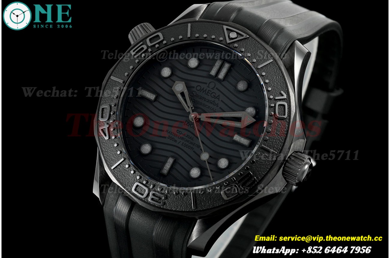 Seamaster 300m 43.5mm Ceramic/RU Black Dial VSF VS8806 Super Clone