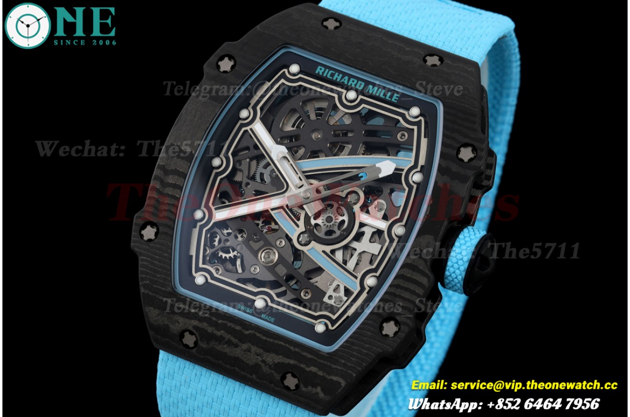RM67-02 Black NTPT Skeleton Dial on Black Lnner AVF V2 CRMA7