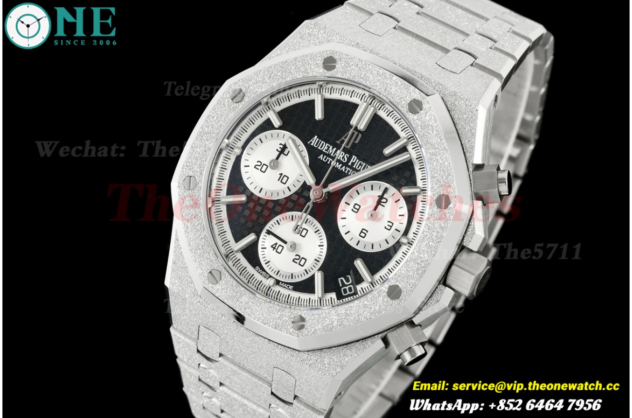 Royal Oak Chrono 26239BC 41mm SS/SS Black/White Dial DDF DD4401 (Weighted Approx.205g) (SW Dial)
