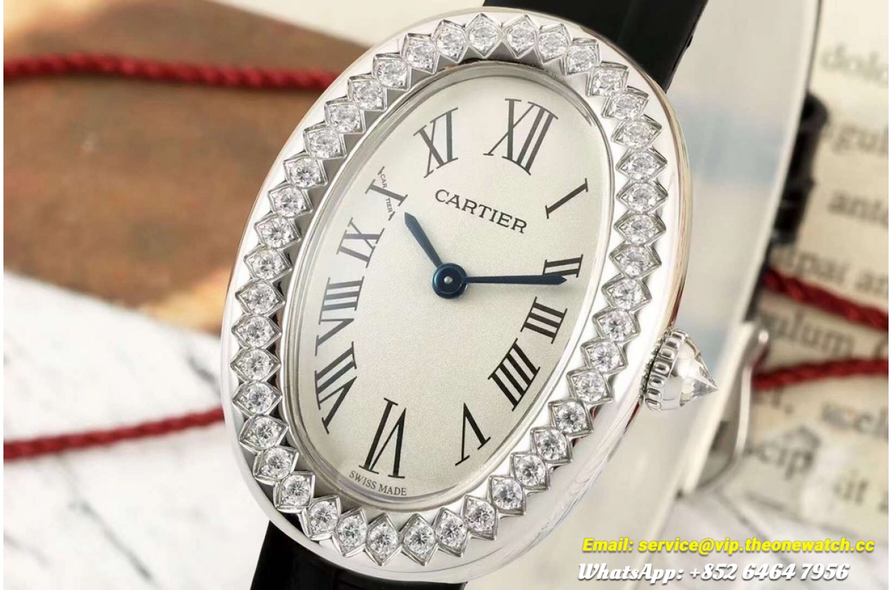 Baignoire Ladies 31mm Dia SS/LE White Dial AF Quartz