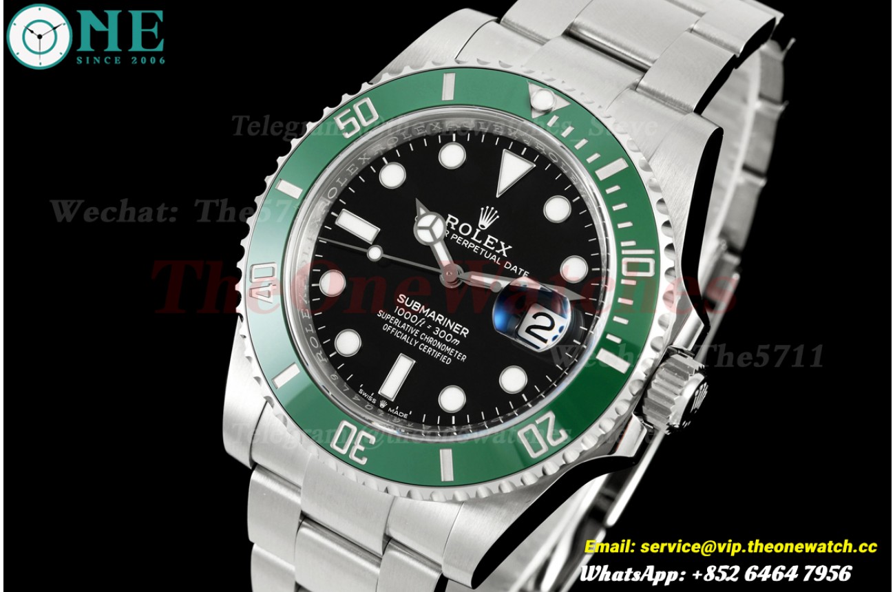 Submariner 126610LV Starbucks 41mm SS/SS Black Dial VF DD3235