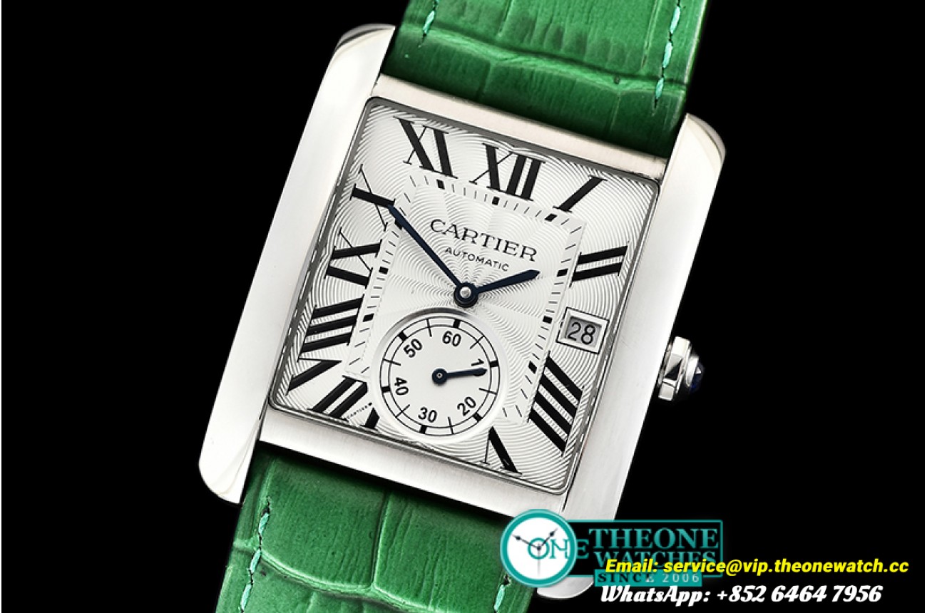 Cartier - Cartier Tank MC 1904 SS/LE (Green) White Asia 23J