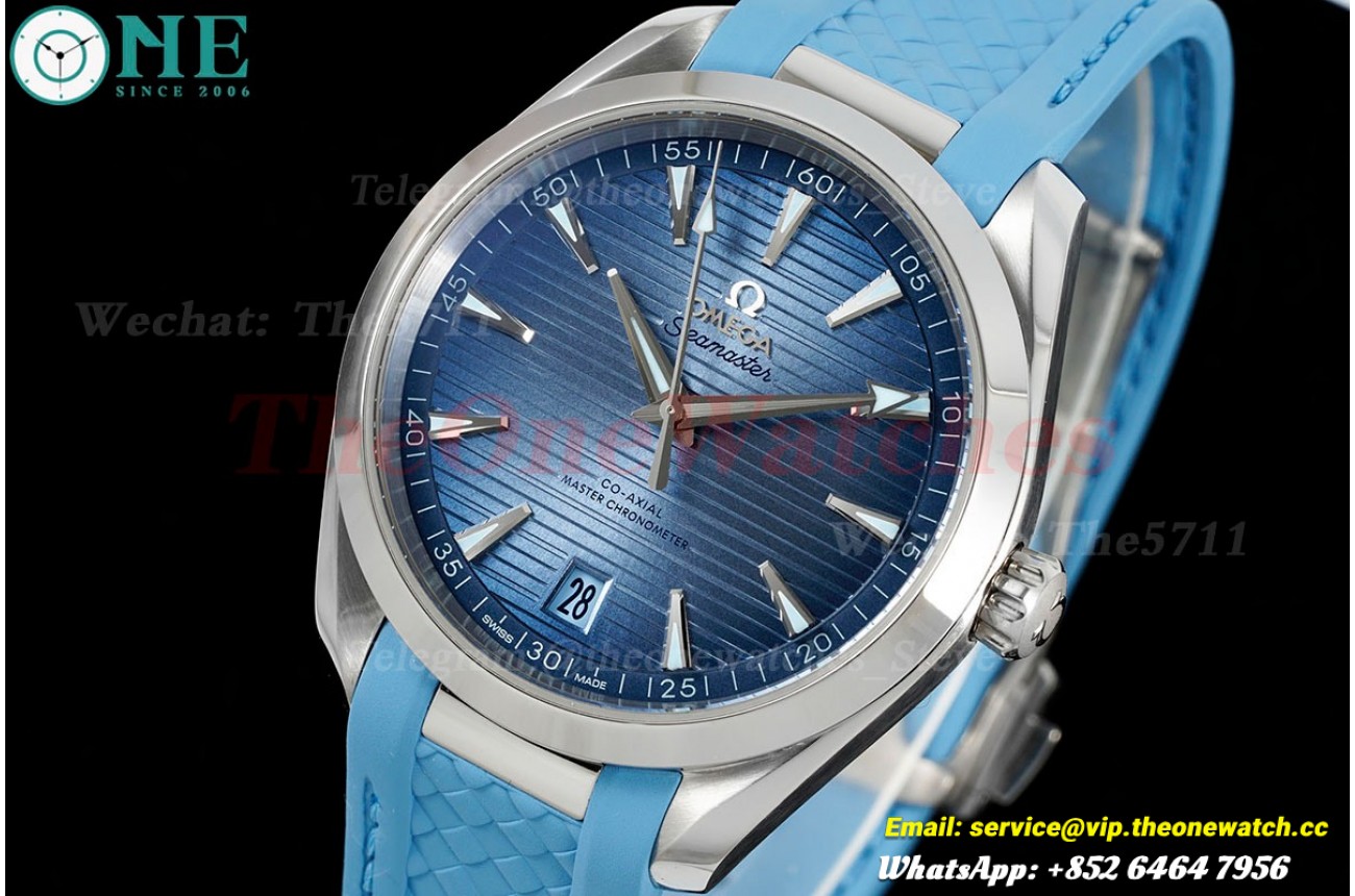 Aqua Terra 150m 41mm SS/RU Dark Blue Dial VSF A8900