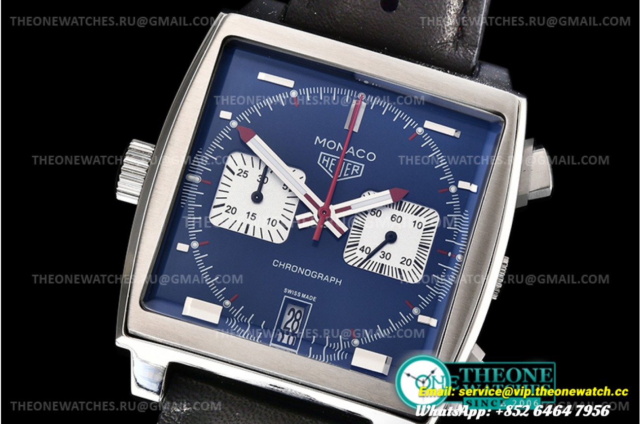 Tag Heuer  - Tag Monaco Chronograph SS/LE Blue Jap VK64A